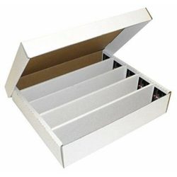 Cardbox / Fold-out Box with Lid for Storage of 7.000 Cards-KB7000