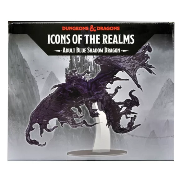 D&D Icons of the Realms: Adult Blue Shadow Dragon-96220