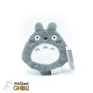 My Neighbor Totoro - Plush Coin Purse - Smiling Grey Totoro-S-2461