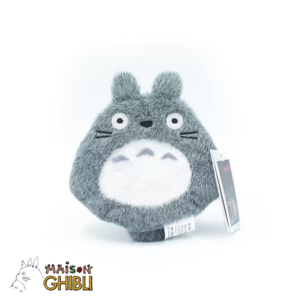 My Neighbor Totoro - Plush Coin Purse - Smiling Grey Totoro-S-2461