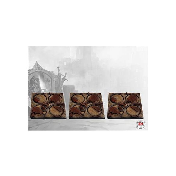 Conquest Elrik's: Slate Bases - Infantry - EN-PBW8507