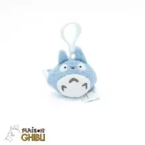 My Neighbor Totoro - Backpack Clip Plush (6 cm) - Blue Totoro-S-3529