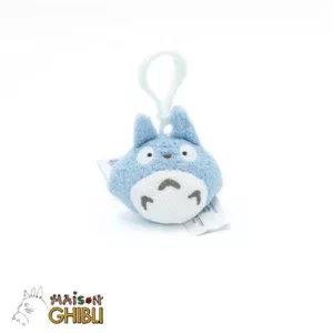My Neighbor Totoro - Backpack Clip Plush (6 cm) - Blue Totoro-S-3529