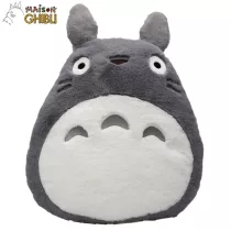 My Neighbor Totoro - Nakayoshi Cushion (45 cm) - Grey Totoro