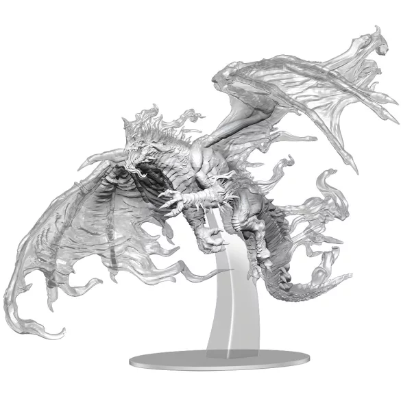 D&D Nolzur's Marvelous Miniatures: Adult Blue Shadow Dragon-90605