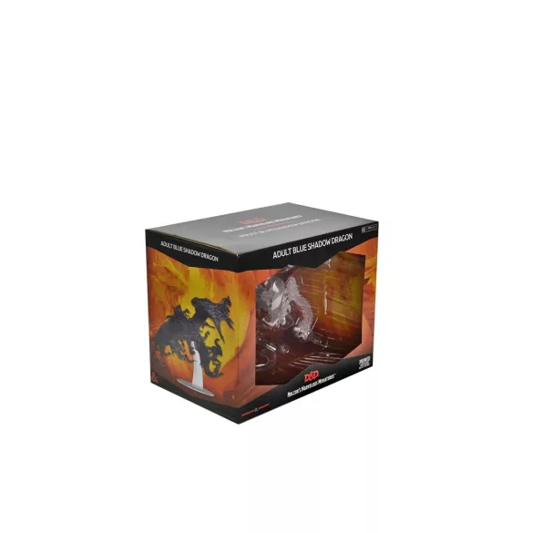 D&D Nolzur's Marvelous Miniatures: Adult Blue Shadow Dragon-90605
