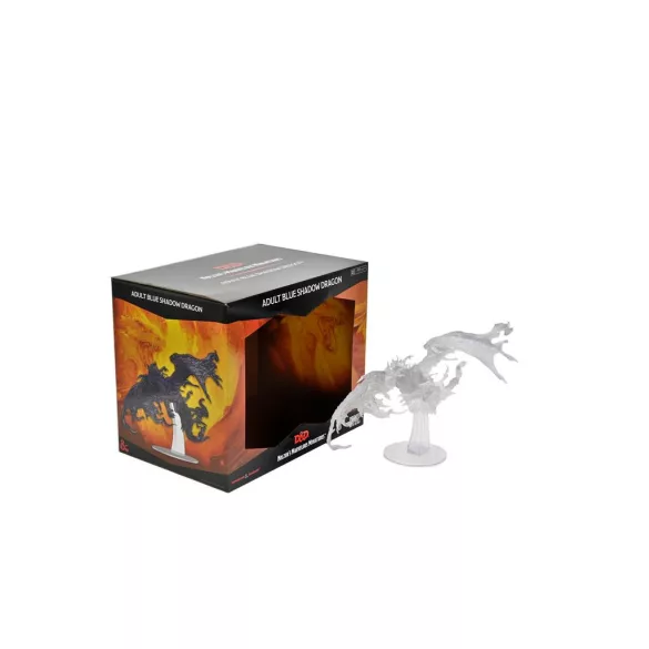 D&D Nolzur's Marvelous Miniatures: Adult Blue Shadow Dragon-90605