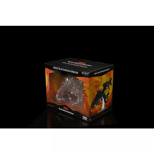 D&D Nolzur's Marvelous Miniatures: Adult Blue Shadow Dragon-90605