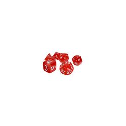 Munchkin Polyhedral Dice (7) Red/White-SJG5545A