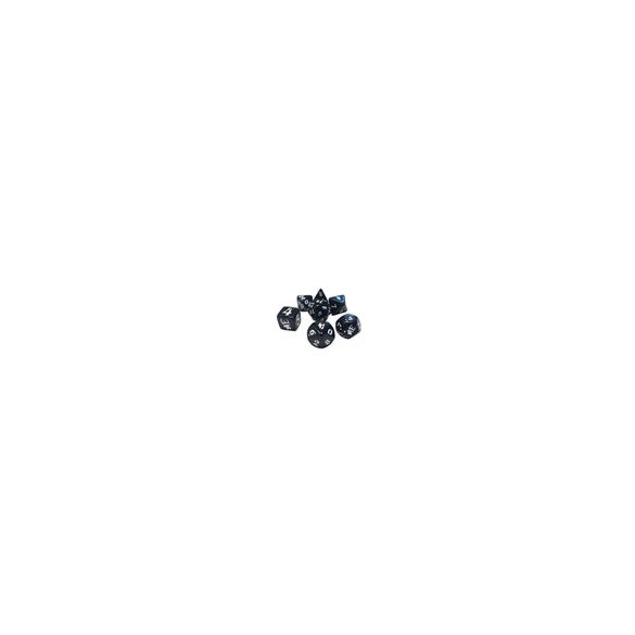 Munchkin Polyhedral Dice (7) Black/White-SJG5545D