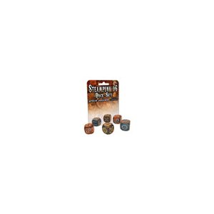 Steampunk d6 Dice Set-SJG5900-06