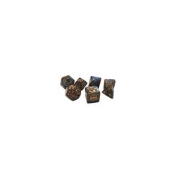 Kitten Polyhedral Dice (7) Brown-SJG5906D