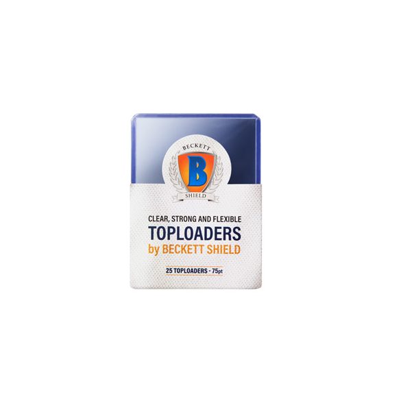 Beckett Shield Card Sleeves Toploader 75pt-AT-90153