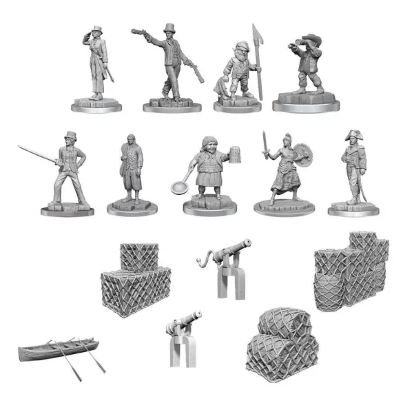 WizKids Deep Cuts: Ship's Crew Boxed Set – 16 darabos miniatűra készlet