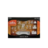 WizKids Deep Cuts: Ship's Crew Boxed Set – 16 darabos miniatűra készlet