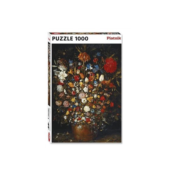 Puzzle: J. Brueghel d. Ä. - Großer Blumenstrauß (1000 Teile)-PIA5550