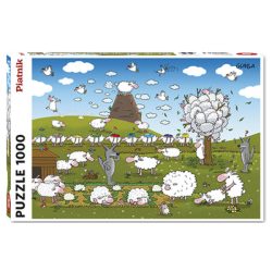 Puzzle: Gunga - Schafe im Paradies (1000 Teile)-PIA5556