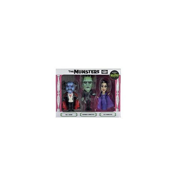 Rob Zombie's Munsters - Retro Big Head Figure 3-Pack-NECA56093