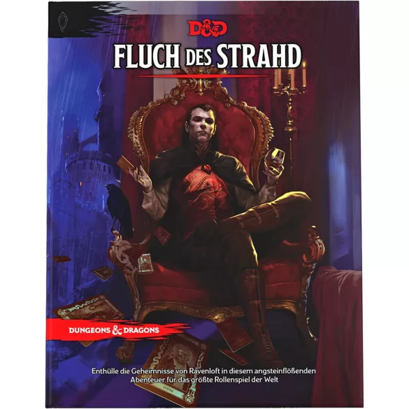 Dungeons & Dragons RPG - Curse of Strahd kalandkönyv - német kiadás