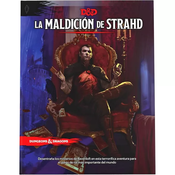 Dungeons & Dragons RPG – Curse of Strahd kalandmodul (spanyol kiadás)