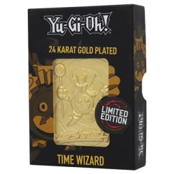 Yu-Gi-Oh! Limited Edition 24K Gold Plated Collectible Time Wizard-KON-YGO54G