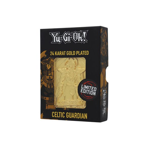 Yu-Gi-Oh! Limited Edition 24K Gold Plated Collectible Celtic Guardian-KON-YGO53G
