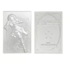 Magic the Gathering Limited Edition .999 Silver Plated Kaya Metal Collectible-HAS-MAG26