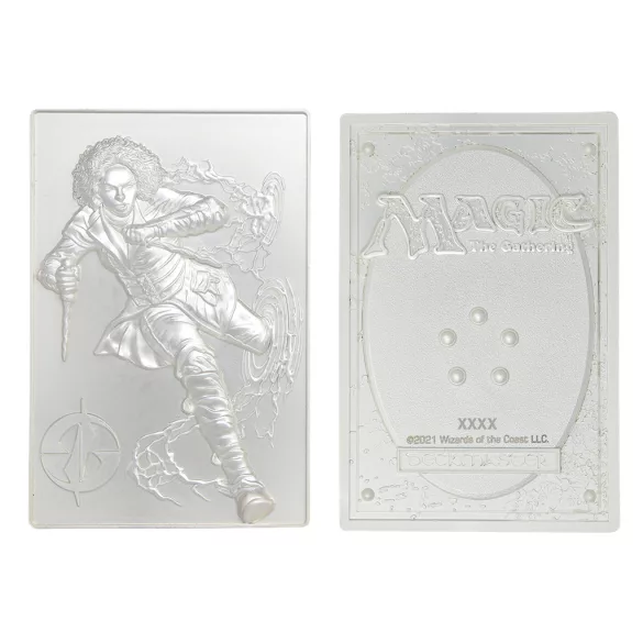 Magic the Gathering Limited Edition .999 Silver Plated Kaya Metal Collectible-HAS-MAG26