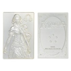 Magic the Gathering Limited Edition .999 Silver Plated Liliana Metal Collectible-HAS-MAG32