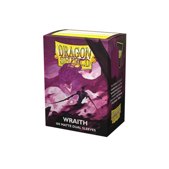 Dragon Shield Dual Matte Sleeves - Wraith 'Alaric, Chaos Wraith' (100 Sleeves)-AT-15056
