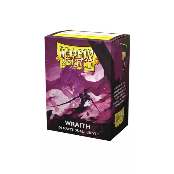 Dragon Shield Dual Matte Sleeves - Wraith 'Alaric, Chaos Wraith' (100 Sleeves)-AT-15056