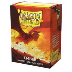 Dragon Shield Dual Matte Sleeves - Ember 'Alaric, Revolution Kindler' (100 Sleeves)-AT-15054