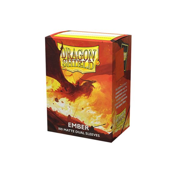 Dragon Shield Dual Matte Sleeves - Ember 'Alaric, Revolution Kindler' (100 Sleeves)-AT-15054