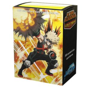 License Standard Size Sleeves - Bakugo Explode (100 Sleeves)-AT-16036