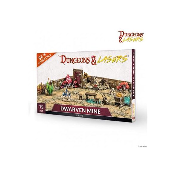 Dungeons & Lasers - Dwarven Mine Props - EN-DNL0035