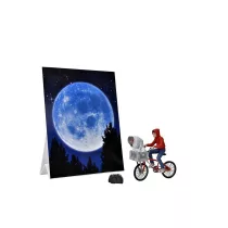 E.T. (40th Anniversary) - 7” Scale Action Figure - Elliott & E.T. on Bicycle-NECA55065