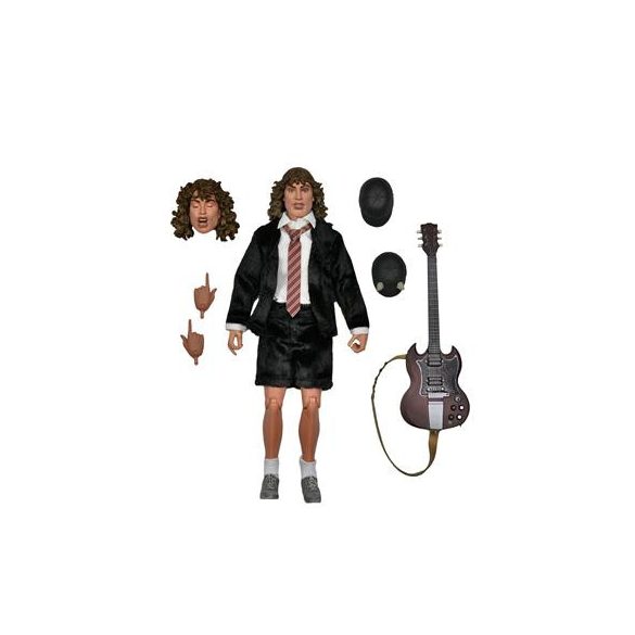 AC/DC – 8” Clothed Figure – Angus Young “Highway to Hell”-NECA43270