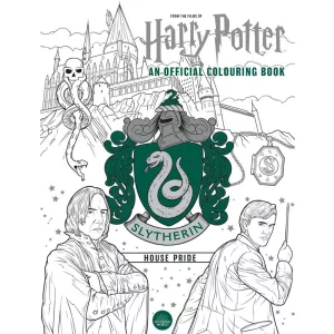 Harry Potter: Slytherin House Pride hivatalos színezőkönyv - angol kiadás