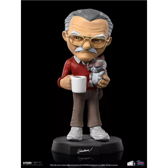 Stan Lee with Grumpy Cat - Marvel - MiniCo-STNLEE71422-10