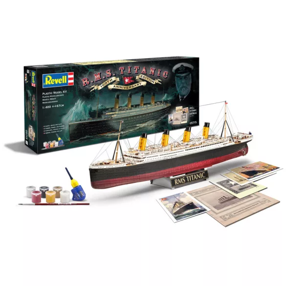 Revell: Geschenkset "100 Jahre Titanic" modellkészlet (1:400)