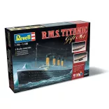 Revell Geschenk-Set R.M.S. Titanic ajándékkészlet (1:700 + 1:1200)