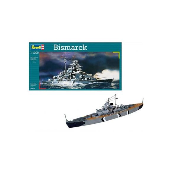 Revell: Bismarck (1:1200)-05802