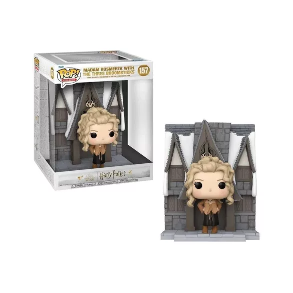 Funko POP! Deluxe Harry Potter Hogsmeade - 3 Broomsticks w/Madam Rosmerta-FK65649