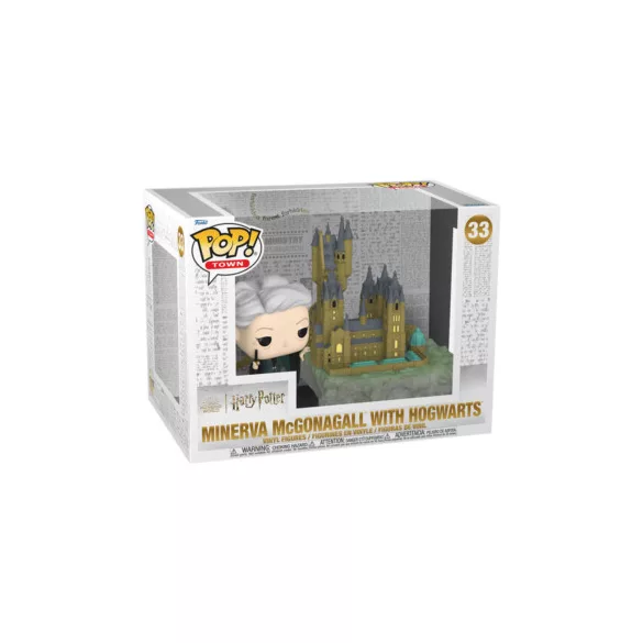 Funko POP! Town Harry Potter CoS 20th - Minerva w/Hogwarts-FK65655