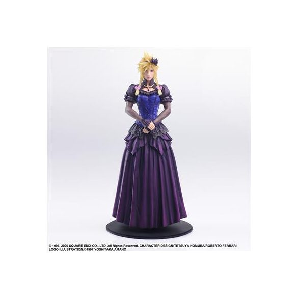 Final Fantasy VII Remake Static Arts - Cloud Strife Dress Ver.-XFF07ZZ331