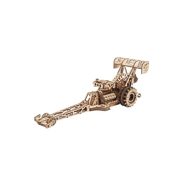 Ugears - Mechanischer Modellbausatz Dragster-70174