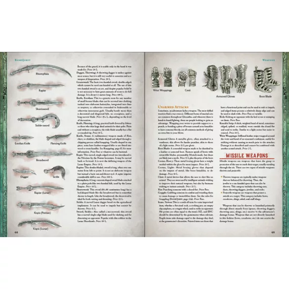 RuneQuest - Weapons and Equipment - EN-CHA4036-H