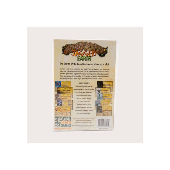 Spirit Island: Jagged Earth - Premium Foil Spirit Panels - EN-SISL-FLJE