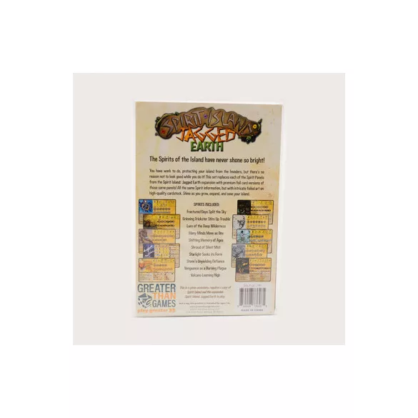 Spirit Island: Jagged Earth - Premium Foil Spirit Panels, angol kiadás