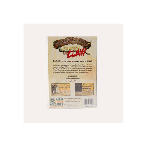 Spirit Island: Branch and Claw - Premium Foil Spirit Panels - EN-SISL-FLBC